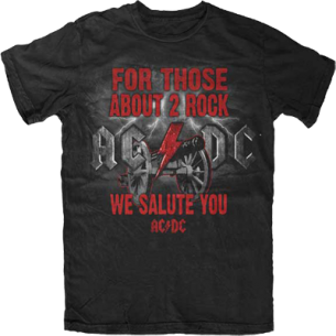 AC/DC: We Salute You T-Shirt