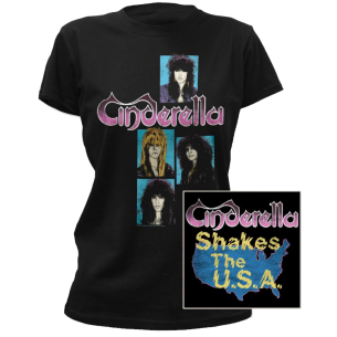 Cinderella: Shakes The U.S.A. Girlie Tee