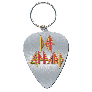 Def Leppard: Guitar Pick Keychain