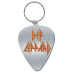 Def Leppard: Guitar Pick Keychain