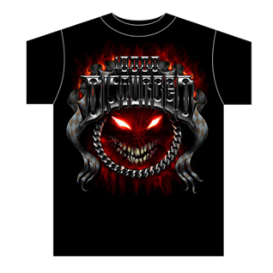 Disturbed: Chrome Smiley T-Shirt