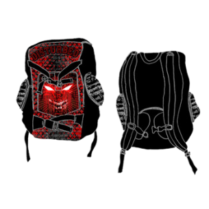 Disturbed: Metal Face Backpack