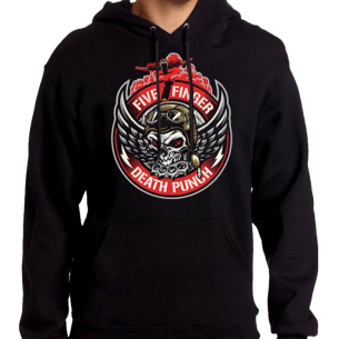 Five Finger Death Punch - Bomber Patch Hoodie