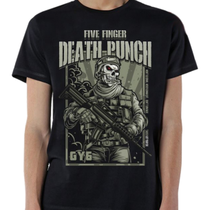 Five Finger Death Punch - War Soldier T-Shirt