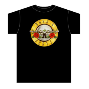 Guns N' Roses: Bullet Logo T-Shirt