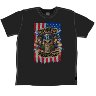 Guns N' Roses: Skull Flag T-Shirt