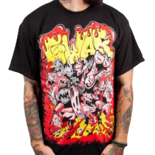 GWAR: Bloody Fluorescent T-Shirt