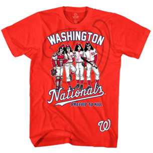 Kiss: Washington Nationals T-Shirt