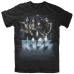 Kiss: Blue Logo Pose T-Shirt