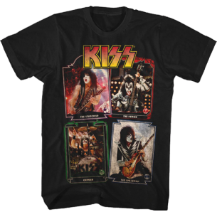 Kiss: Playing Cards T-Shirt Kiss: Playing Cards T-Shirt