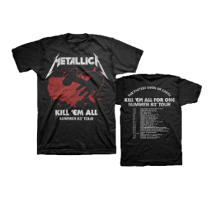 Metallica: 1983 USA Tour T-Shirt