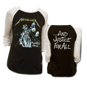 Metallica: Justice Raglan Tee