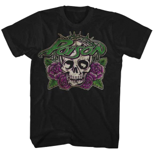 Poison: Skull & Roses T-Shirt