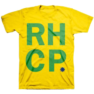 RHCP: Brazil Colors Logo T-Shirt