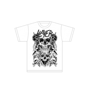 Slayer: White Skull T-Shirt