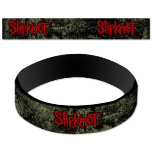 Slipknot: Logo Rubber Bracelet