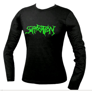 Suffocation: Logo Girlie Tee
