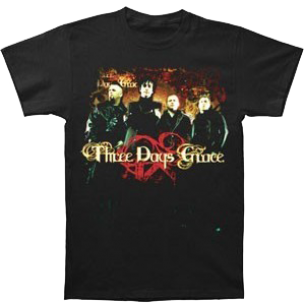Three Days Grace: Color Group Photo T-Shirt