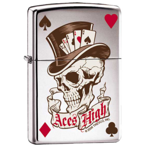 Aces High: Custom Zippo Lighter