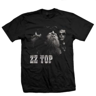 ZZ Top: Black Photo T-Shirt