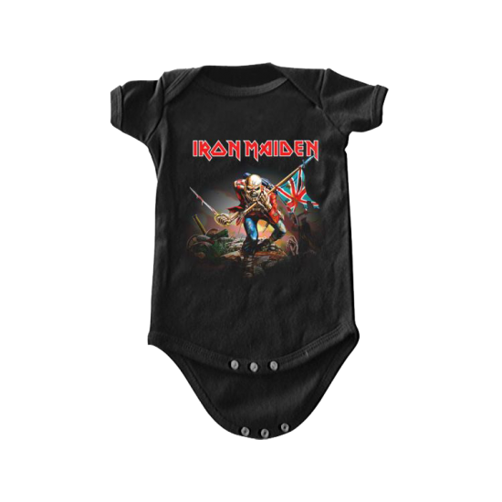 iron maiden onesie