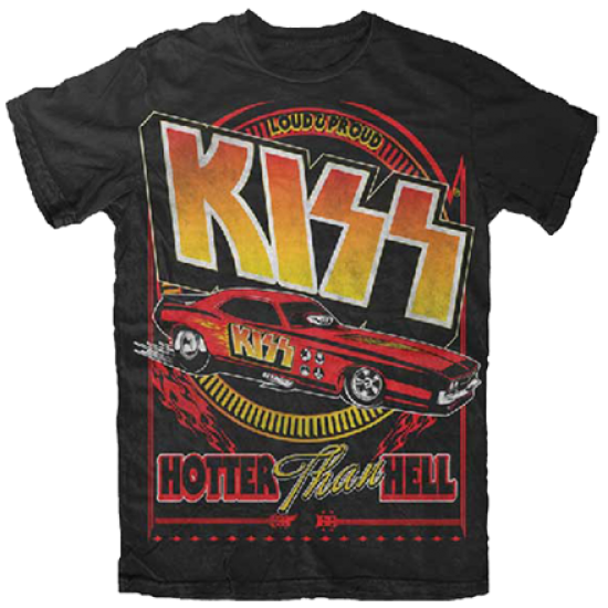 【商品一覧】KISS Tシャツ Hotter Than Hell 2001 XL トップス