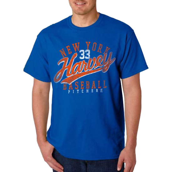 NY Mets: Harvey Retro Men's T-Shirt